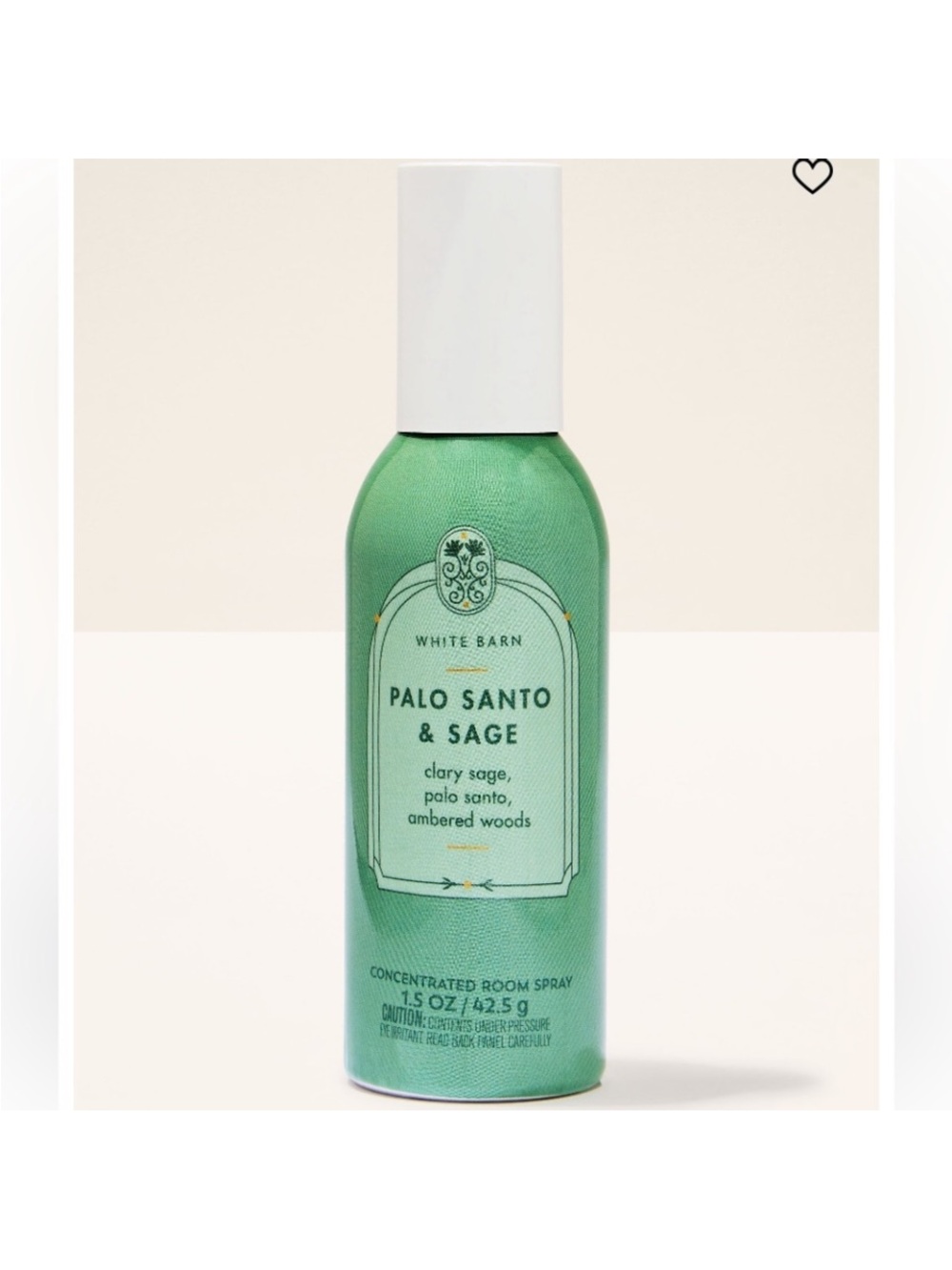 🎆 White Barn Palo Santo & Sage Room Spray